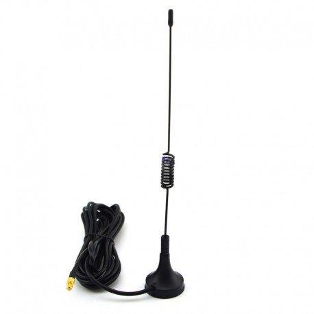 ETEILY Easy Mount 3G 3dBi Magnetic Base Antenna with MCX Male Connector for Outdoor applications