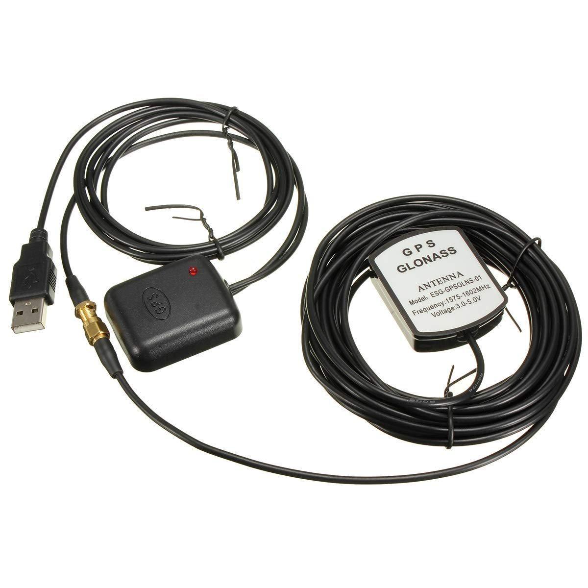 High gain USB port GPS receiver+transmitter active antenna for car navigation & gps antenna