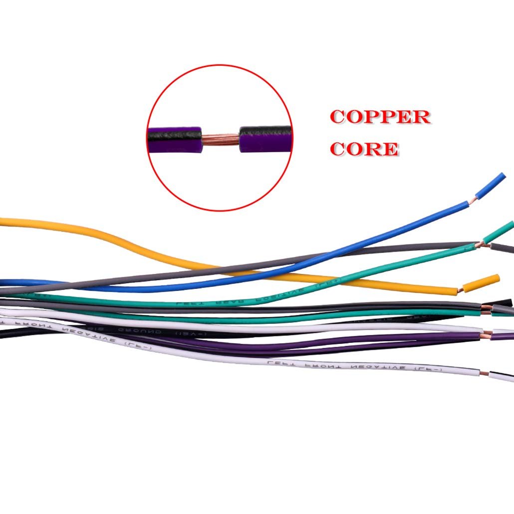 Car Stereo Radio Wire Harness Auto Antenna Adapter for Some Jeep Dodge Chrysler