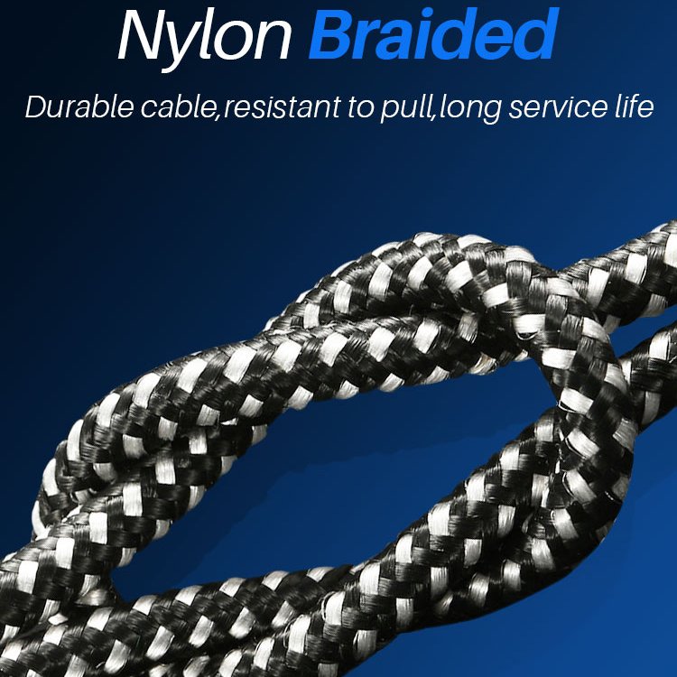 In Stock OEM Extension Car Audio Aux Cable 1m 2m 3m Nylon Braided Gold Plug 3.5mm Cable Male to Male Headphone Jack Aux Cable