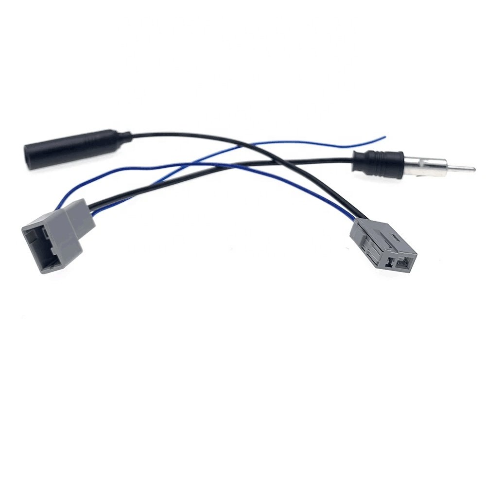 For Honda CRV Civic Accord Odyssey Fit Acura Radio Male Female Antenna Cable Adapter for Mazda 6 CX-5 CX-7