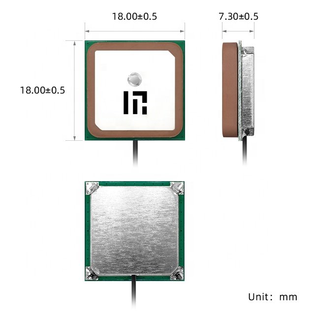 2025 New Arrival 1575.42Mhz 1609Mhz Active Directional Flexible Gnss Gps Automotive Tracker External Antenna Antena Gps