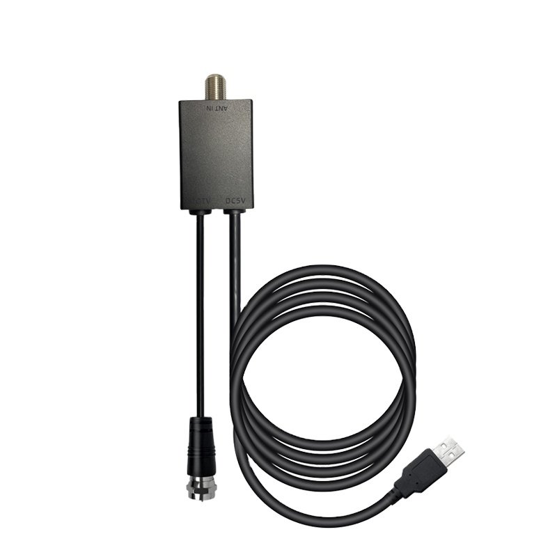 High-Gain Active Digital TV Antenna Booster Strong Signal Indoor/Outdoor TV Antenna Signal Amplifier