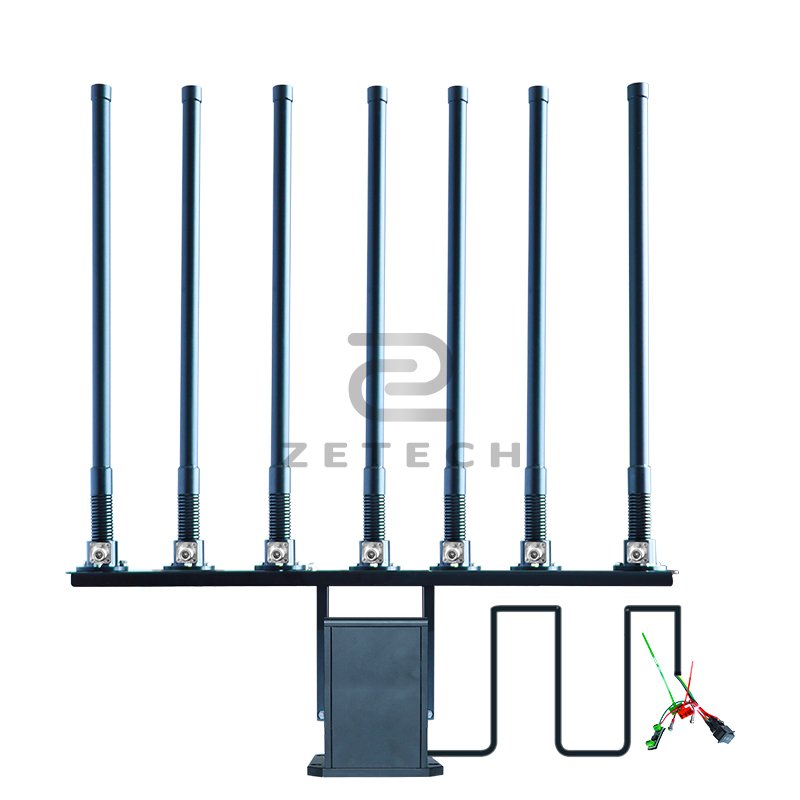 Seven Frequency Band 433MHz 900MHz 1.2G 1.5G 2.4G 5.2G 5.8G WIFI GPS Omnidirectional Car Antenna