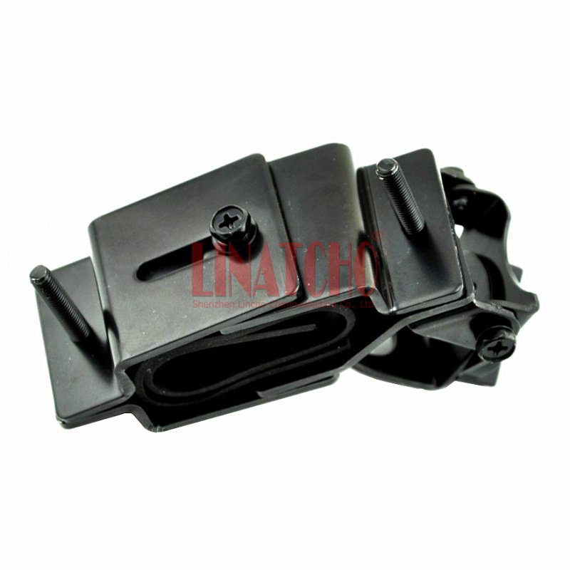 RB-80 Black Stainless Steel Two Way Radio PL259 Vehicle Antenna Car Bumper Bracket