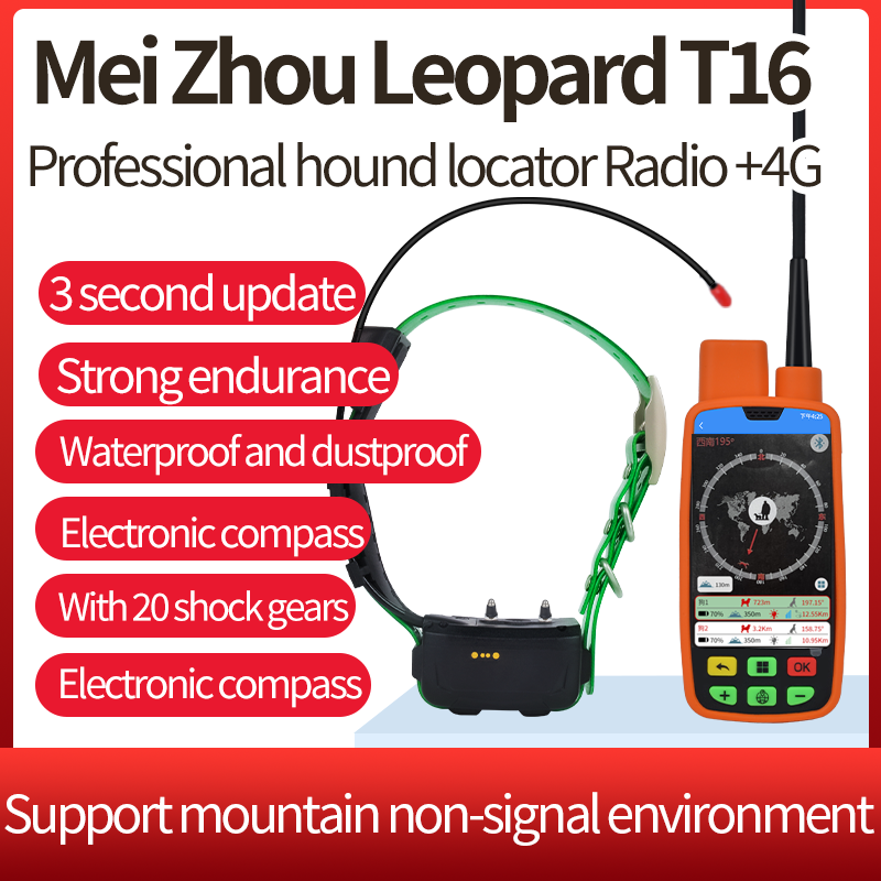 AHGUEP Brand Waterproof Dog Tracking GPS Device Hot Selling Reasonably Priced Wearable Tracker with VHF GPS Position Located