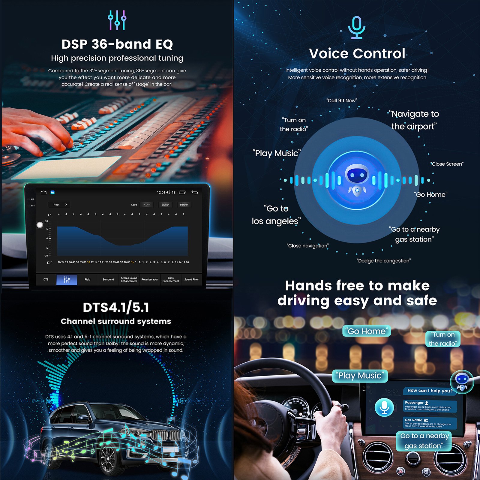 2.5D Ips 9.5 10 Inch Screen Android Vertical Car Player Dvr Navigation Touch Screen Car Radio for Camry