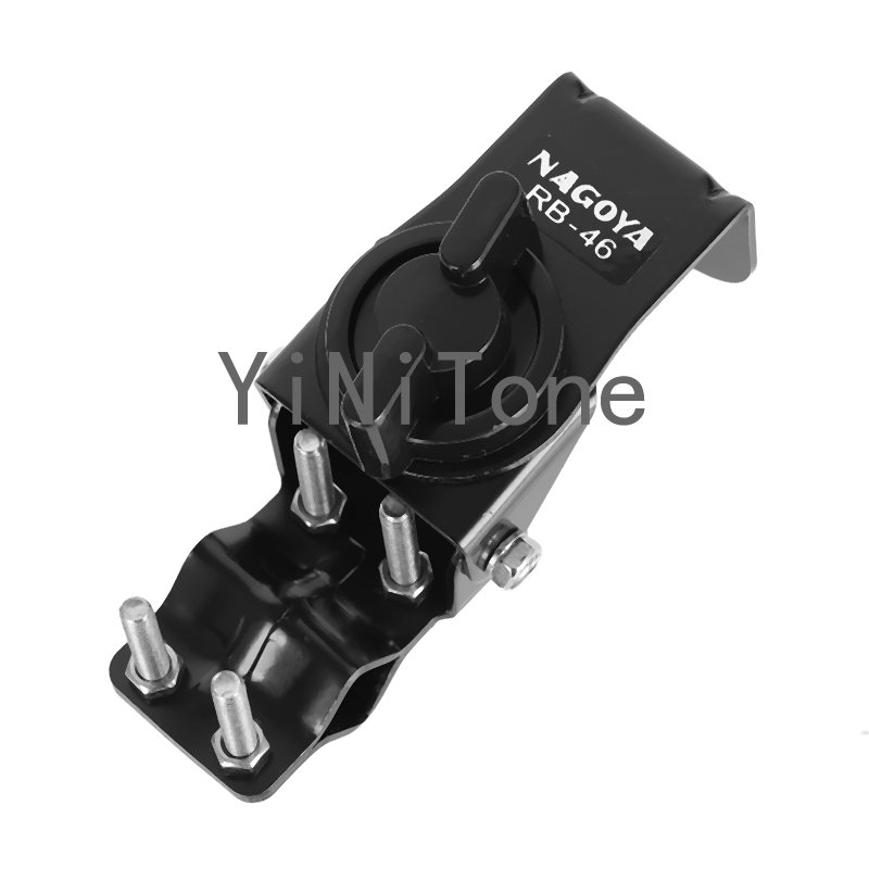 YiNiTone NL-770S Antenna with Black RB-46 Mount Bracket and 5M RG58 Extension Cable for Car Radio Kenwood Yaesu ICOM