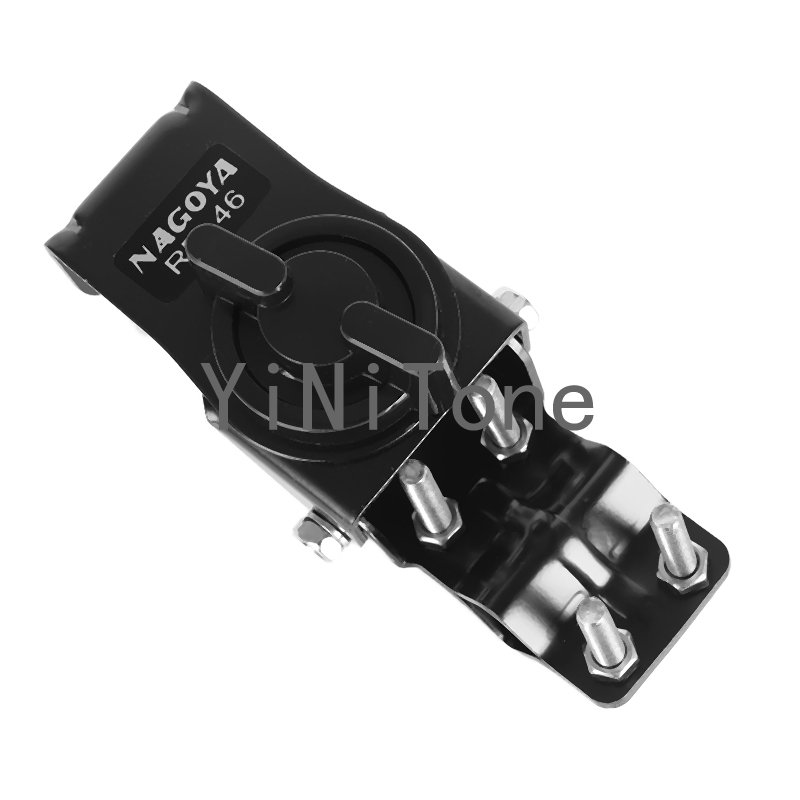 YiNiTone NL-770S Antenna with Black RB-46 Mount Bracket and 5M RG58 Extension Cable for Car Radio Kenwood Yaesu ICOM