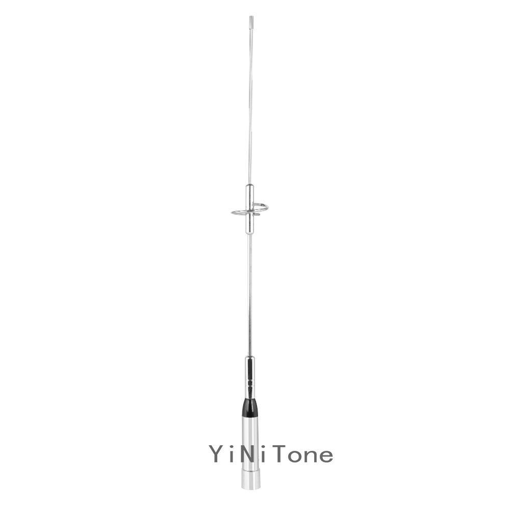 YiNiTone NL-770S Antenna with Black RB-46 Mount Bracket and 5M RG58 Extension Cable for Car Radio Kenwood Yaesu ICOM