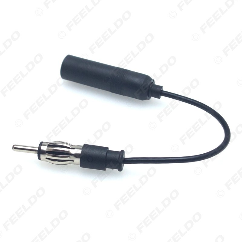 Auto Car Stereo Audio Radio Antenna Adapter Vehicle AM/FM Radio Aerial Extension Wiring Cable