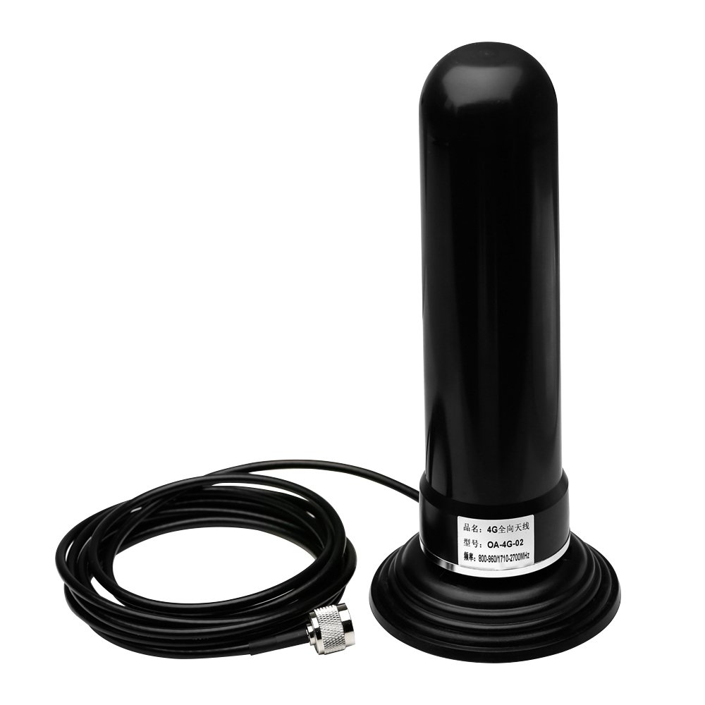 GSM 2G 3G 4G Antenna 35dBi 698-2700MHz 3 Meters Cable SMA N Male Vehicle Car 11.5cm Magnetic Mount Antena Signal Booster