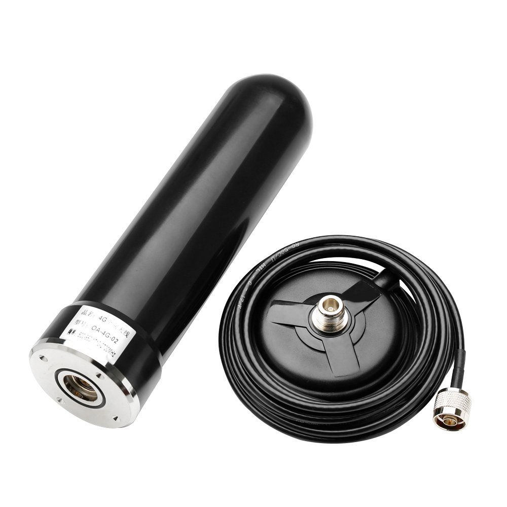 GSM 2G 3G 4G Antenna 35dBi 698-2700MHz 3 Meters Cable SMA N Male Vehicle Car 11.5cm Magnetic Mount Antena Signal Booster