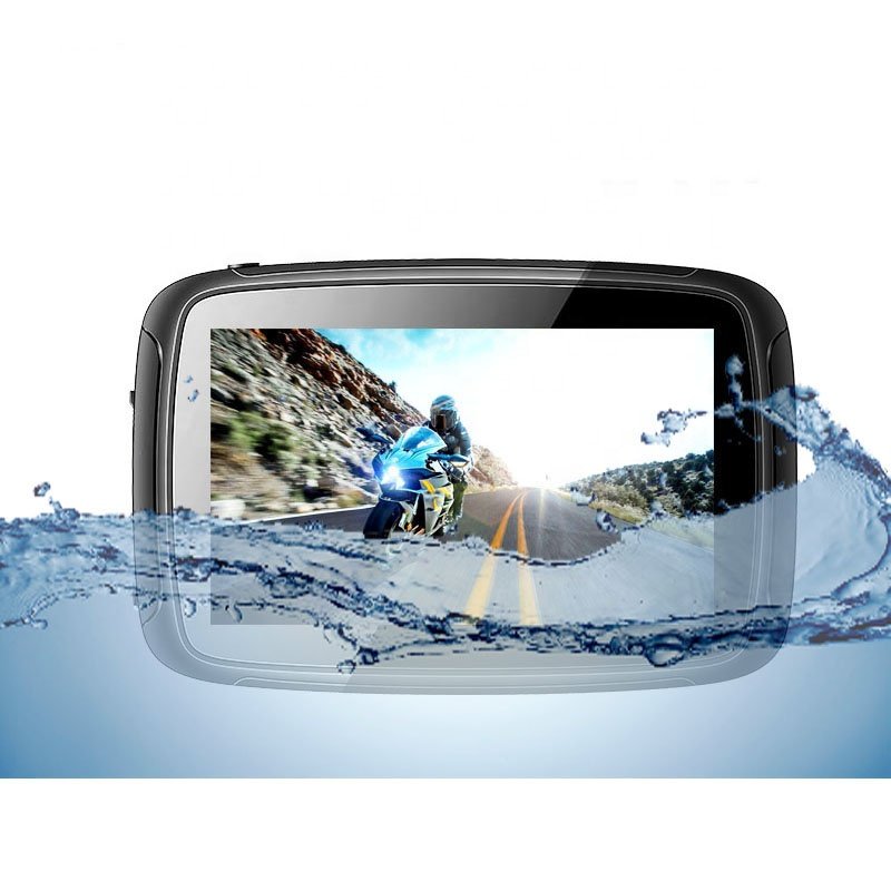 5 Inch Sunlight Readable LCD 16GB Waterproof Android Bike Motorcycle GPS Navigation for BMW Honda