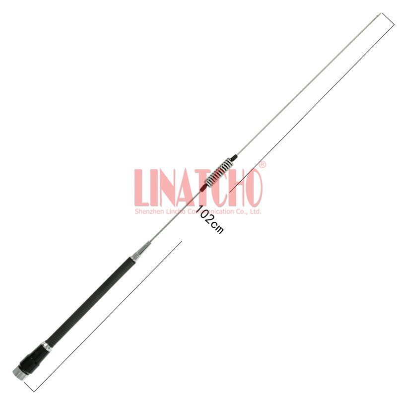 Flexible and Anti-shake PL259 Male 27MHz Car Whip Long Antenna for CB Radio