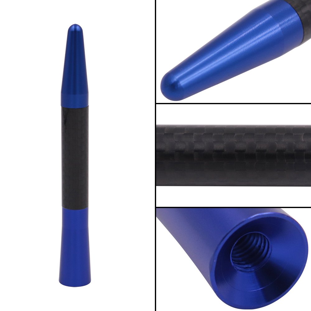 High Quality Aluminum Carbon Fiber Antenna Long FM AM Car Antenna for Myvi Alza Axia