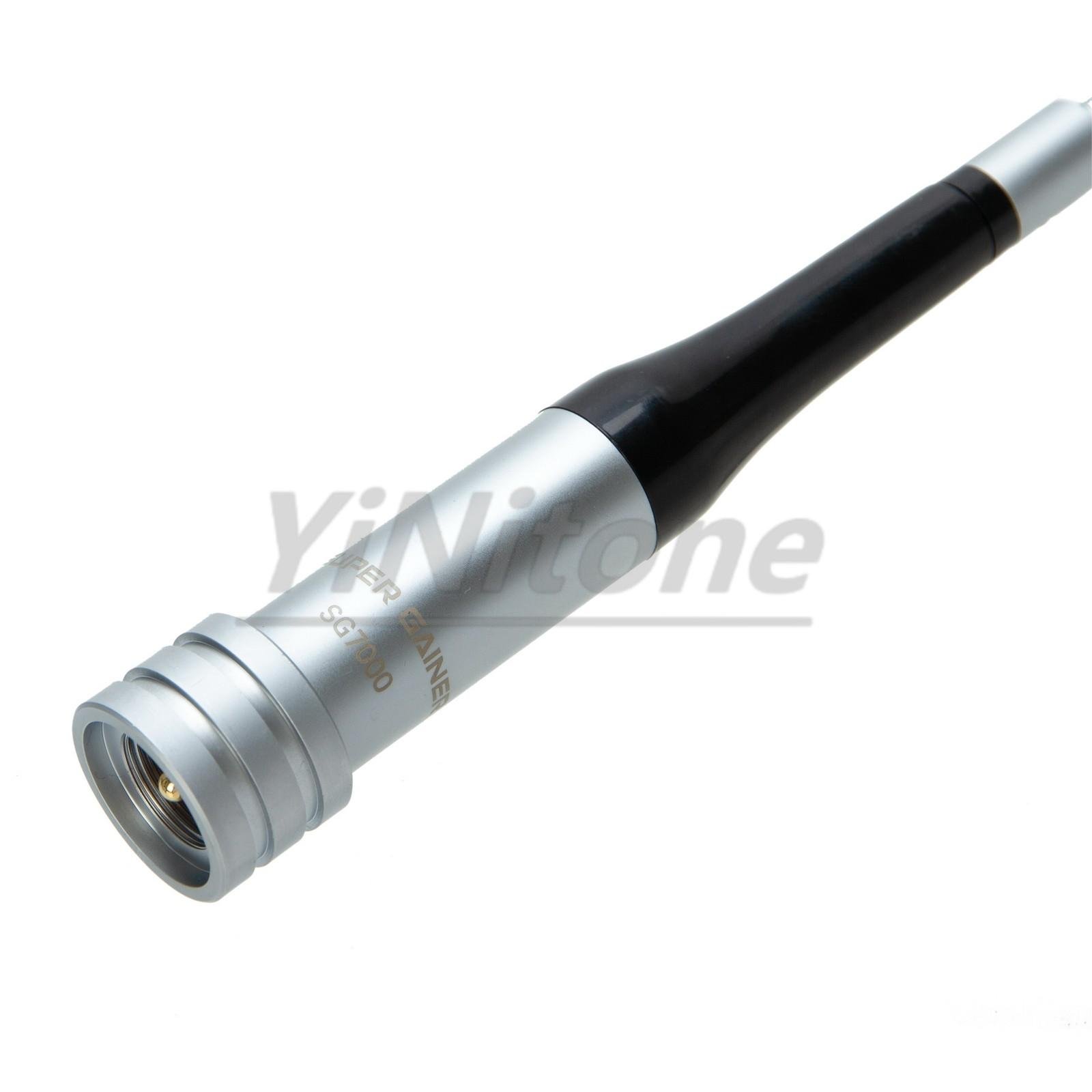 SG7000 Set 144/430MHz High Gain Mobile Antenna With PL259 5M UHF Male Car Mobile Antenna Coax Cable 12CM Big Magnetic Mount Base