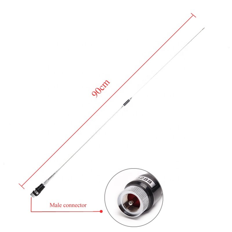 NAGOYA M-288 144/430MHz Dual Band Clip Coaxial Cable Antenna For Car Radio QYT KT-980 PLUS KT-8900 KT-8900d BJ-218
