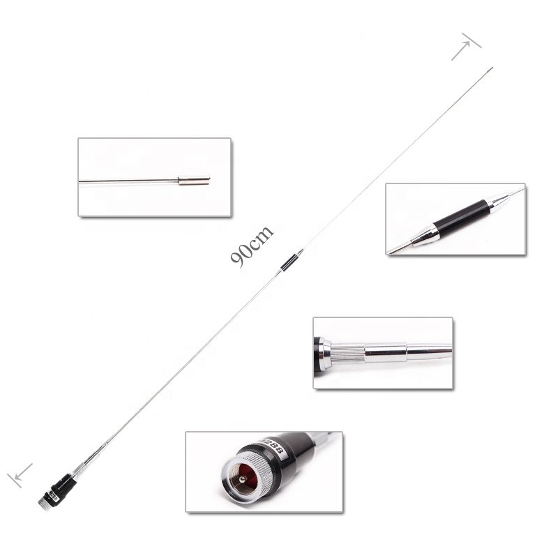 NAGOYA M-288 144/430MHz Dual Band Clip Coaxial Cable Antenna For Car Radio QYT KT-980 PLUS KT-8900 KT-8900d BJ-218