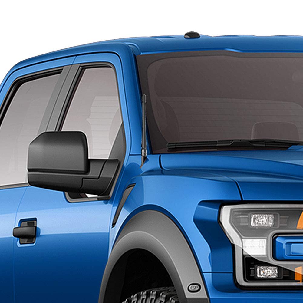 Car Antenna for Ford F150 2009-2022 7 inches Rubber Antenna Replacement Designed for Optimized FM/AM Reception