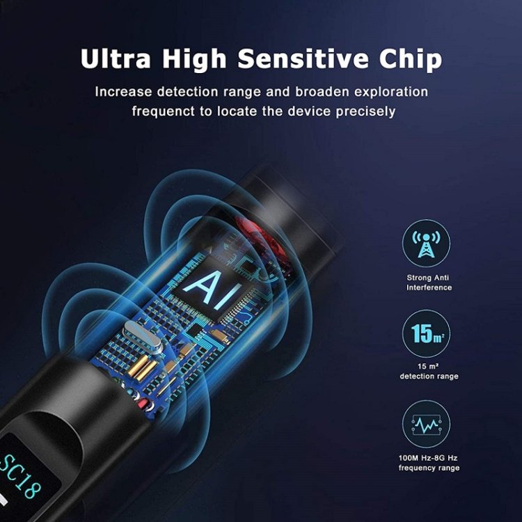 Hotel Anti Sneak Camera Detector GPS Find Scanner RF Signal Detector
