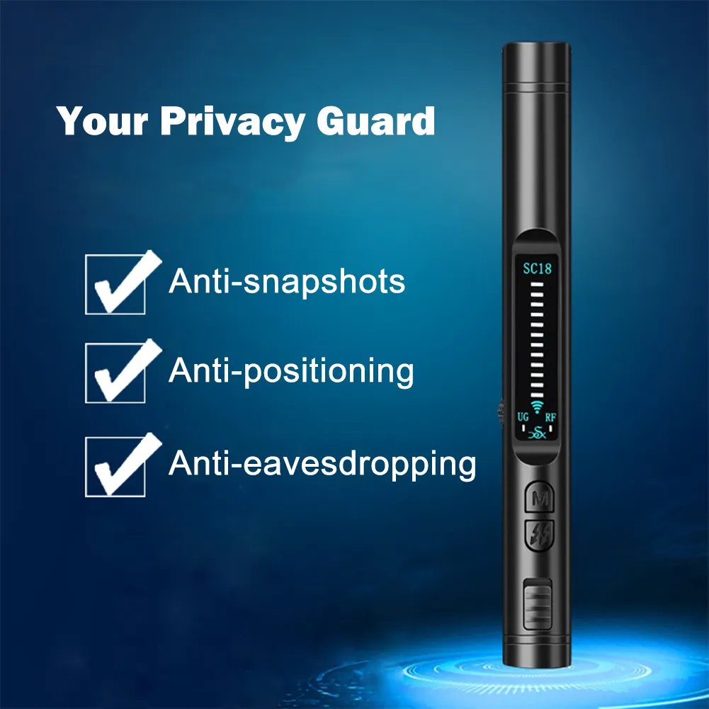 Hotel Anti Sneak Camera Detector GPS Find Scanner RF Signal Detector