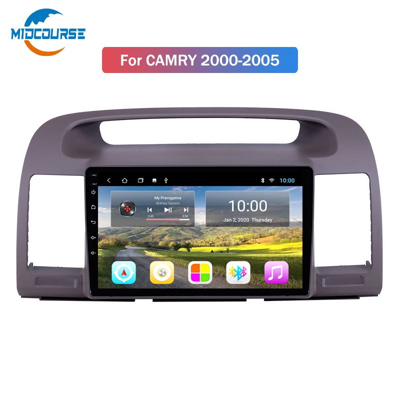 2G RAM Android 10 Car DVD Multimedia Player for Toyota Camry 2002 2003 2004 2005 2006 Autoradio CAR GPS Navigation Radio