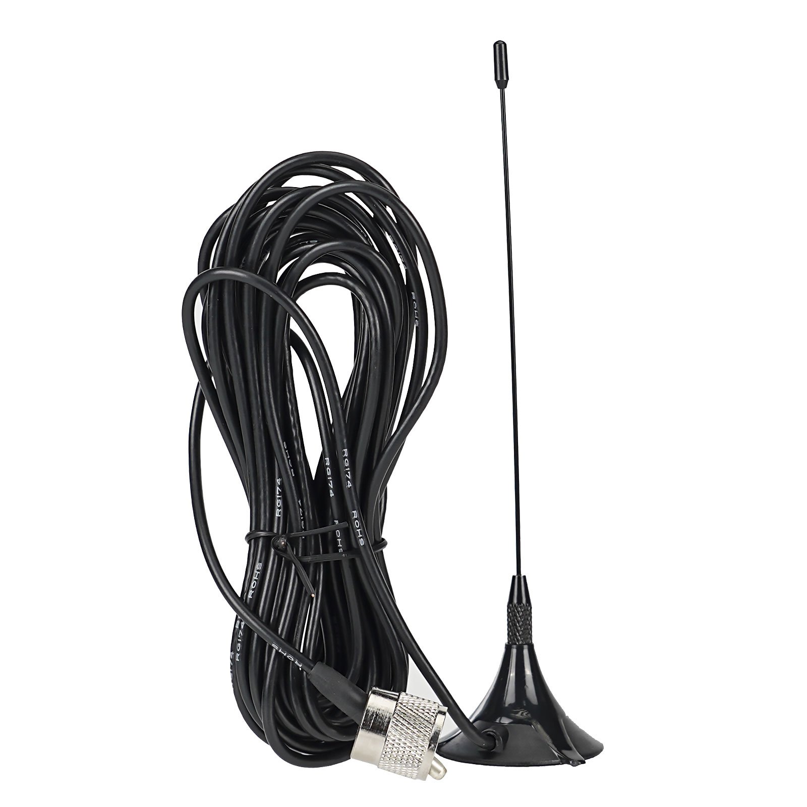 Micro Mobile 20W GMRS 260 Privacy Codes Repeater Channel NOAA Vehicle Mouted Two Way Radio for Farm Tractor Bundle Retevis RA86