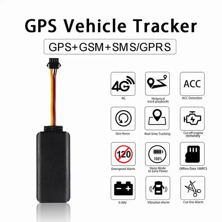Design Wholesale Price Anti-Theft Car Interior GPS Tracker Remote Management Geofencing ACC Ignition Detection GPS Car Tracker