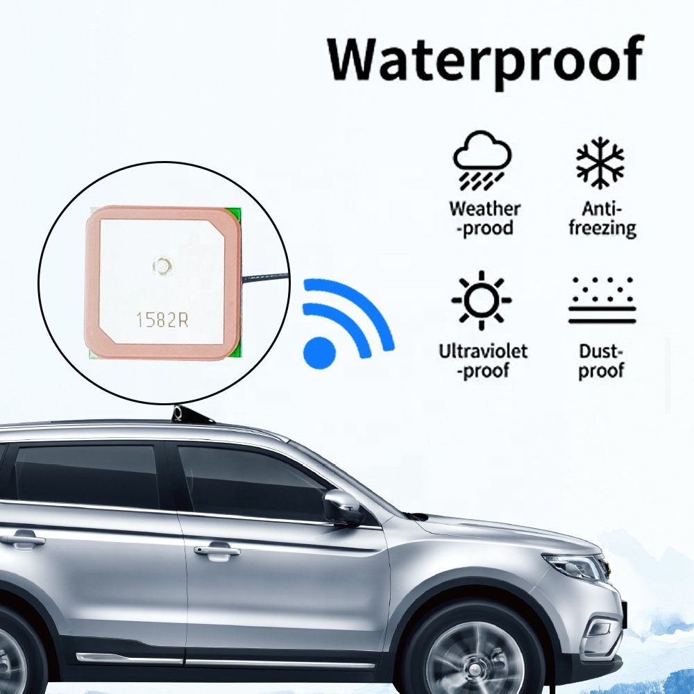 GPS Beidou navigation dual-mode active built-in antenna ceramic module high gain 28dbi antenna vehicle tracker gps