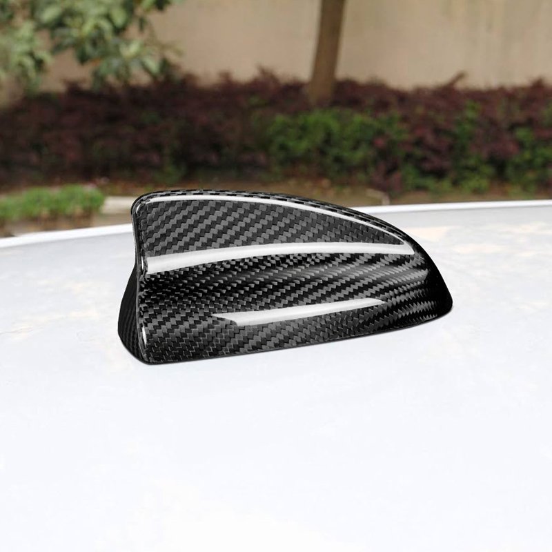 Real Carbon Fiber Roof Antenna Decoration Shell Antenna Cover for Dodge Charger 2015-2022
