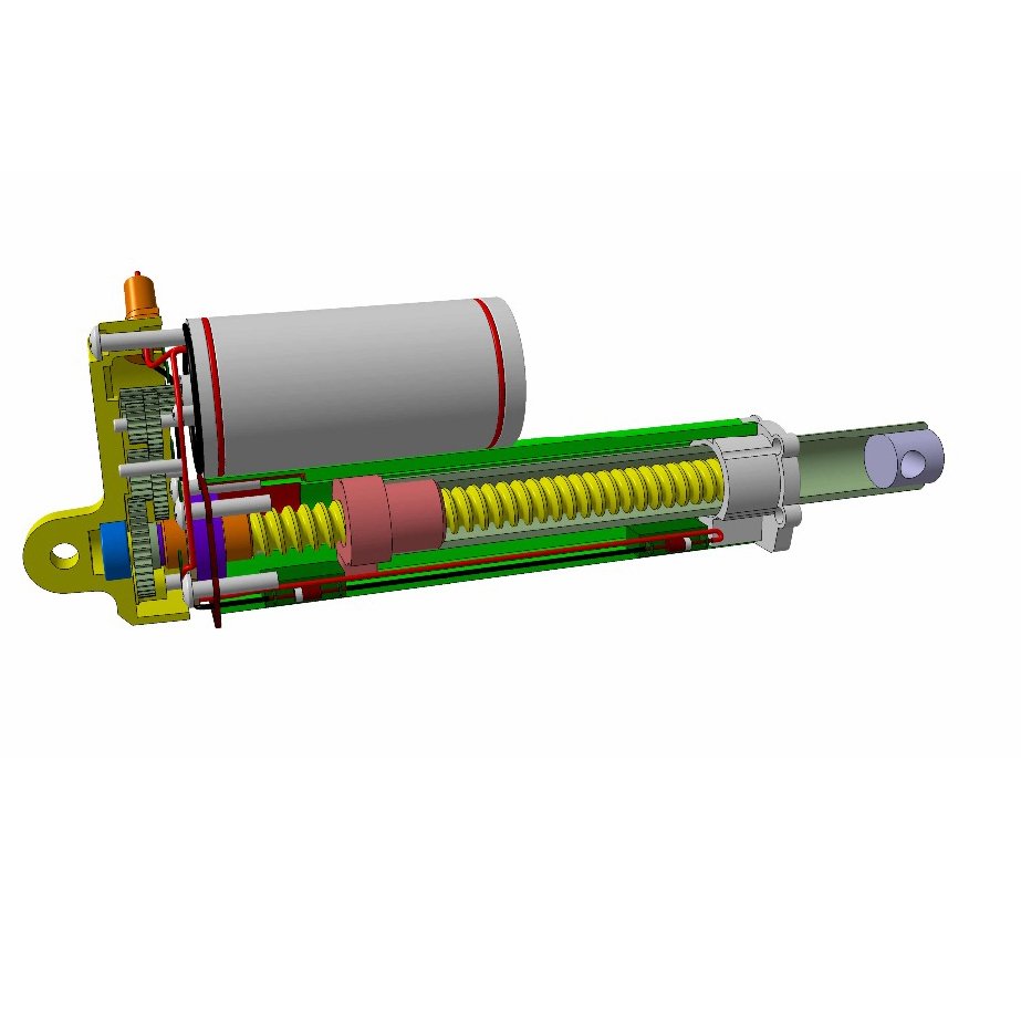50mm, 100mm, 150mm, 200mm or Customized Stroke Linear Actuator for Satellite Antenna