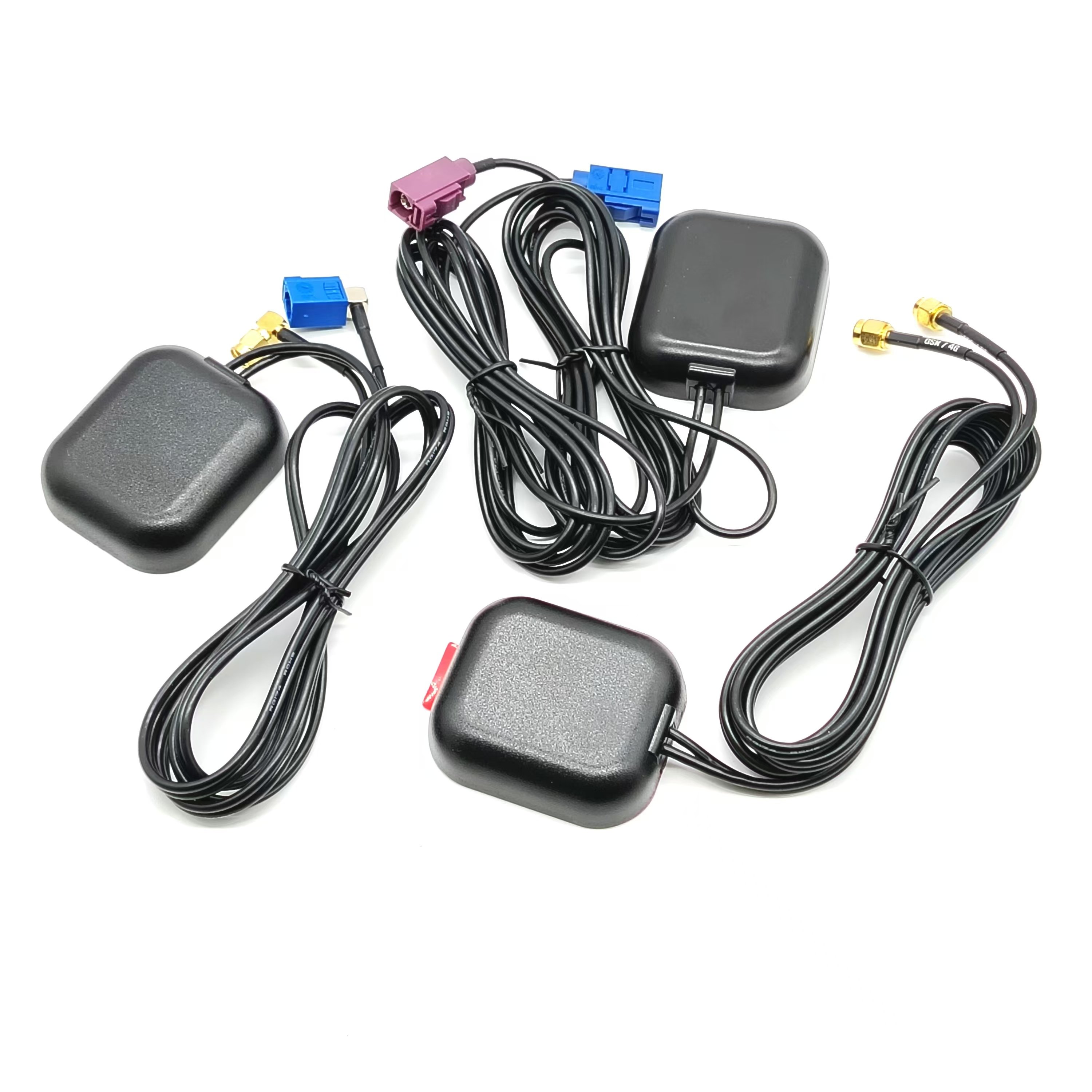 2 in 1 4g lte gps gnss antenne magnet adhesive mounting sma fakra positioning navigation combo fleet management car antenna