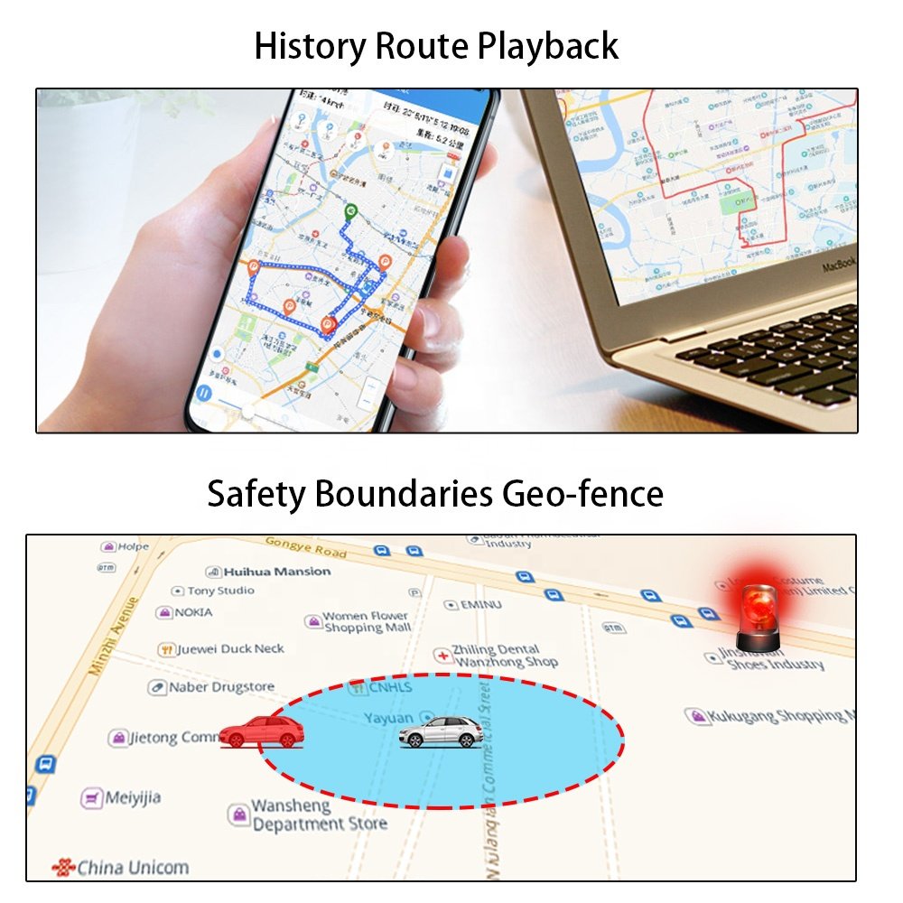 2G 4G 6000mAh 10000mAh Magnets Vehicle GPS Locator Long Standby Tracker Rastreador GPS With SOS Button