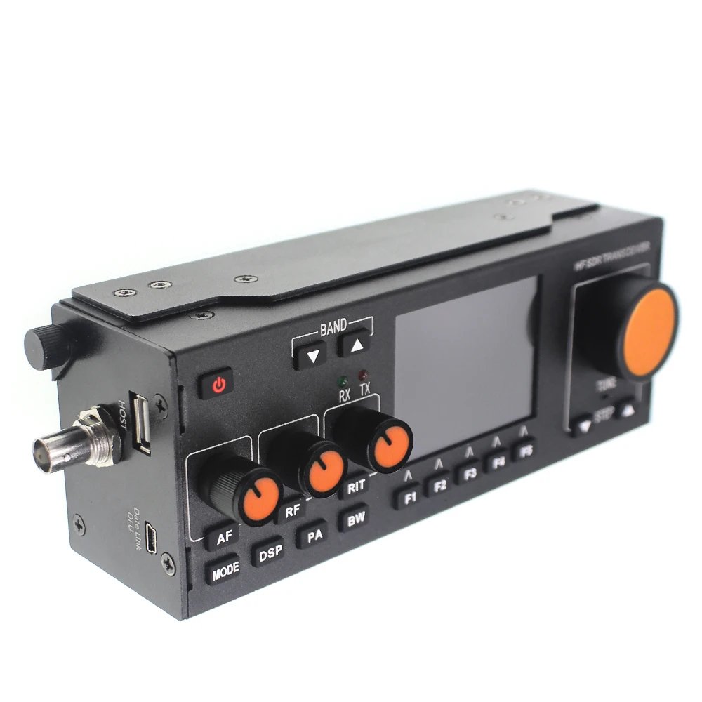 QRP HF Transceiver 15W Receiver antenna AM and FM 0.5-30MHz SDR SSB HAM Mobile Recent RS-918 Upgraded version AIS Receiver