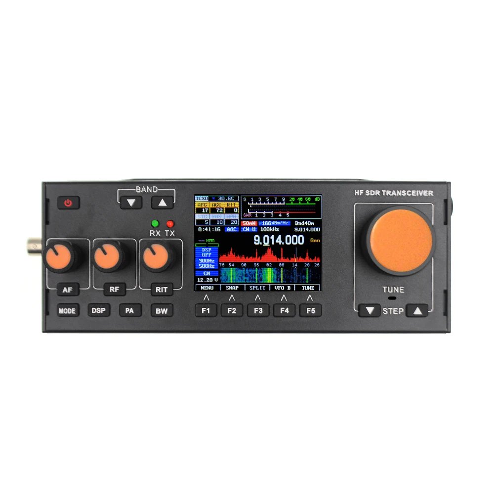 QRP HF Transceiver 15W Receiver antenna AM and FM 0.5-30MHz SDR SSB HAM Mobile Recent RS-918 Upgraded version AIS Receiver