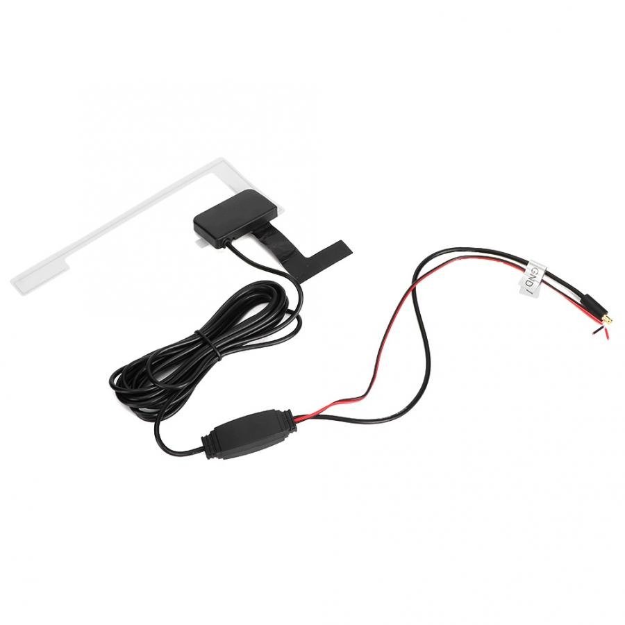 12V External DAB Car Radio Patch Antenna AM & FM Car Radio Antenna