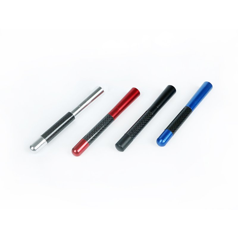 PUERXIN 3.5/8/12CM Car Styling Universal Car Auto Antenna Carbon Fiber Car Roof Modified Decoration Antennas