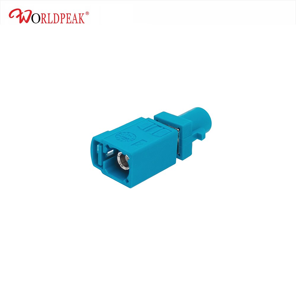 Fakra Adapter Fakra Z Code Male Plug to Fakra Z Female Jack RF Adapter Car Vehicle Antenna Connector for GPS GSM
