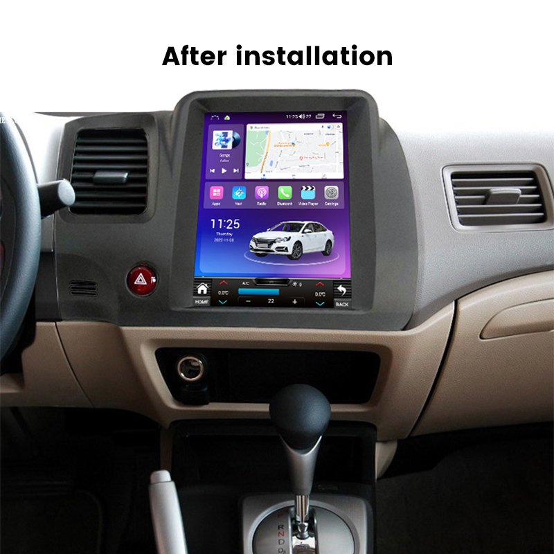 Mekede TS Series IPS Touch Screen for Honda Civic 2004-2009 Android Auto Dsp Car Stereo System
