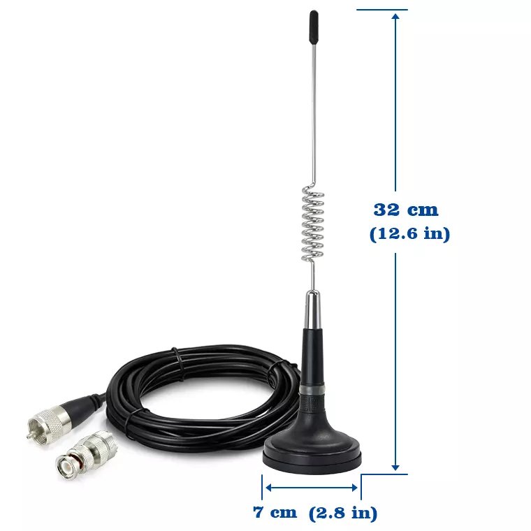 Hot Selling Small Size Omni-directional Antenna CB 27MHz Radio Antenna CB for Car