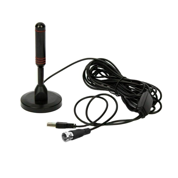 Outdoor UHF/VHF Digital TV and GPS RTL SDR USB Stick Receiver with Wifi 4G/5G Car Radio Mobile Phones HF Antenna