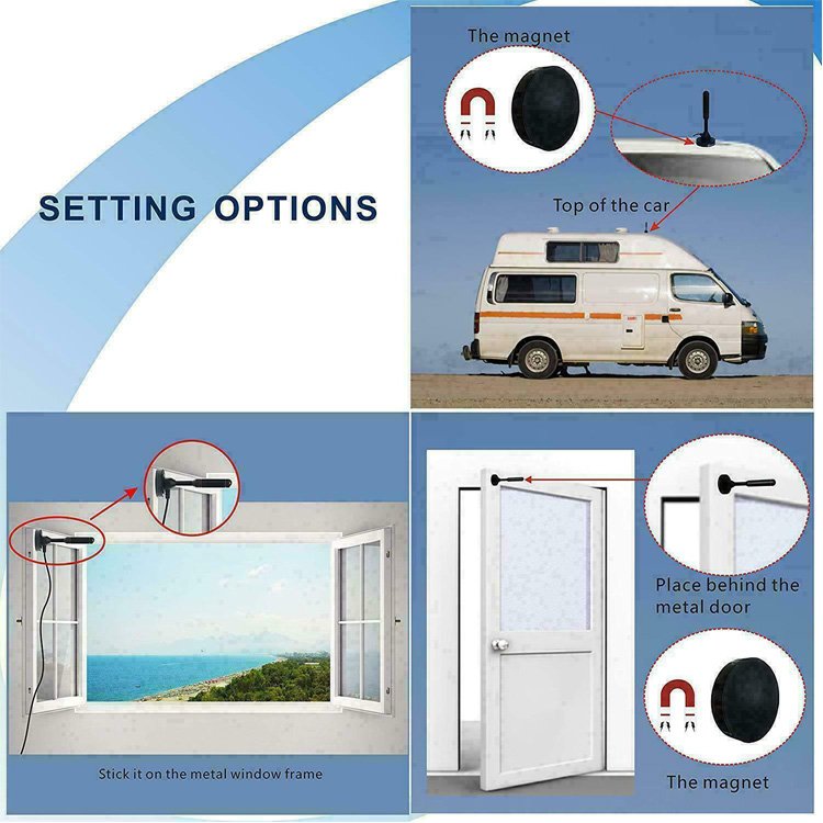 Outdoor UHF/VHF Digital TV and GPS RTL SDR USB Stick Receiver with Wifi 4G/5G Car Radio Mobile Phones HF Antenna