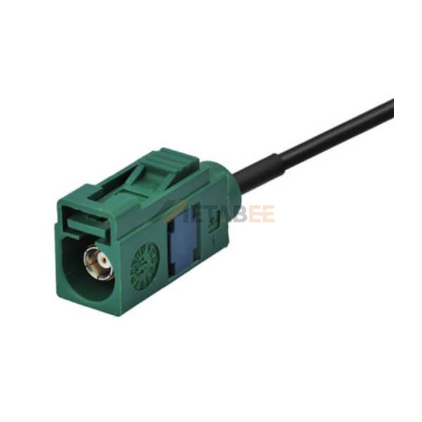 Straight Fakra E Code Male to Female Connector Adapter for Antenna for Car Audio