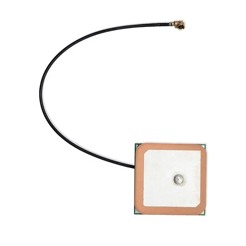 RY GPS BD three-mode active ceramic antenna GLONASS antenna navigation positioning antenna 25*25*8mm