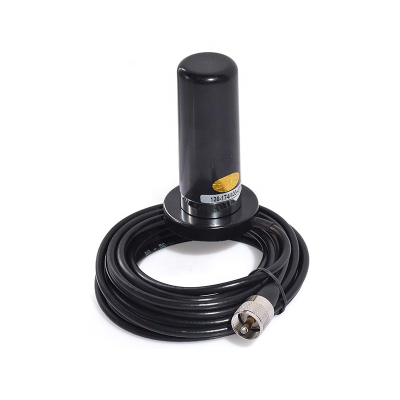Dual Band VHF UHF Ham Mobile Radio Antenna PL259 Connector With Magnetic Base Extension Cable 16 Feet