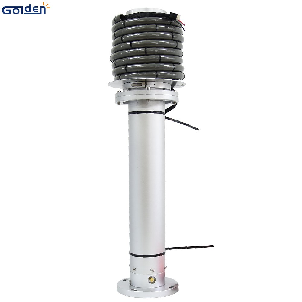 Field-Swappable Non-lockable Extend and Retract Air Control Manual Pneumatic Telescopic Mast