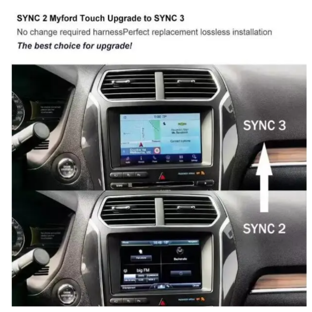 Factory Sync 2 to Sync 3 Upgrade Kit APIM Module Carplay Antenna GPS Navigation Compatible HC3T-14F014-BD