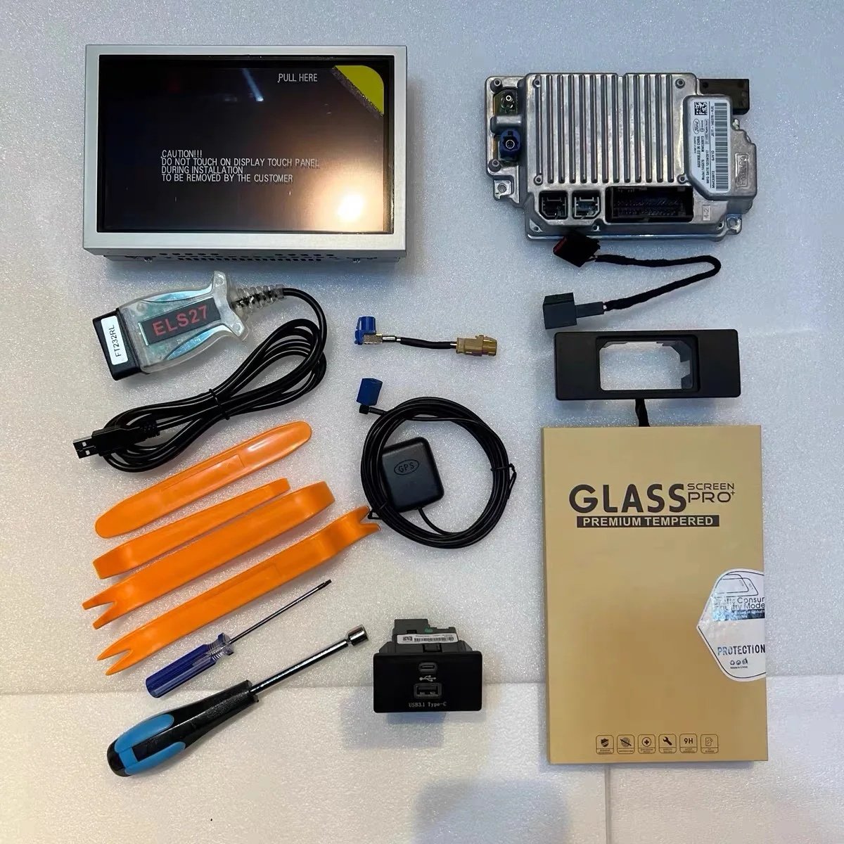 Factory Sync 2 to Sync 3 Upgrade Kit APIM Module Carplay Antenna GPS Navigation Compatible HC3T-14F014-BD