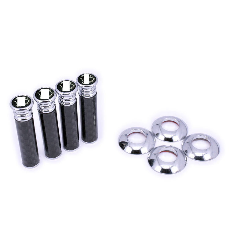 MRD Valve Lifters for Mercedes Benz Class Alloy Made Carbon Fiber Look Car Door Lock Pins Locking Knob